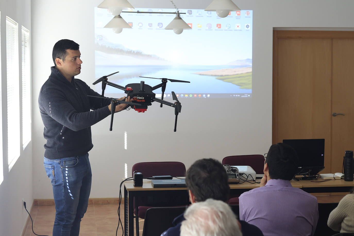 Los drones y otras tecnologías llegan al campo salmantino