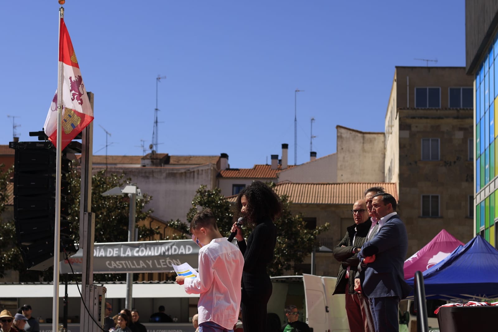Los salmantinos celebran el Día de Castilla y León