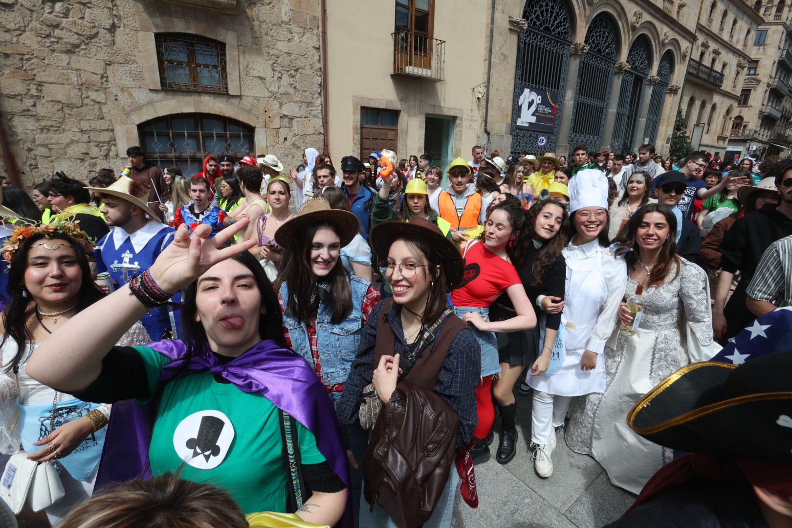 Las fiestas de la Facultad de Geografía e Historia de la USAL, en imágenes