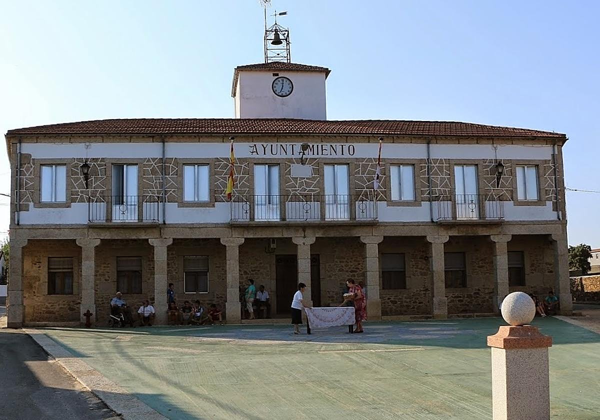 Ayuntamiento de la localidad salmantina de Bogajo.