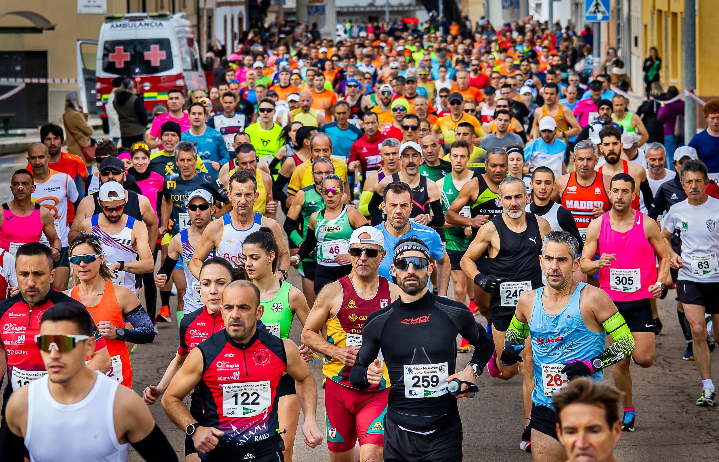 Las mejores imágenes de la Media Maratón de Ciudad Rodrigo