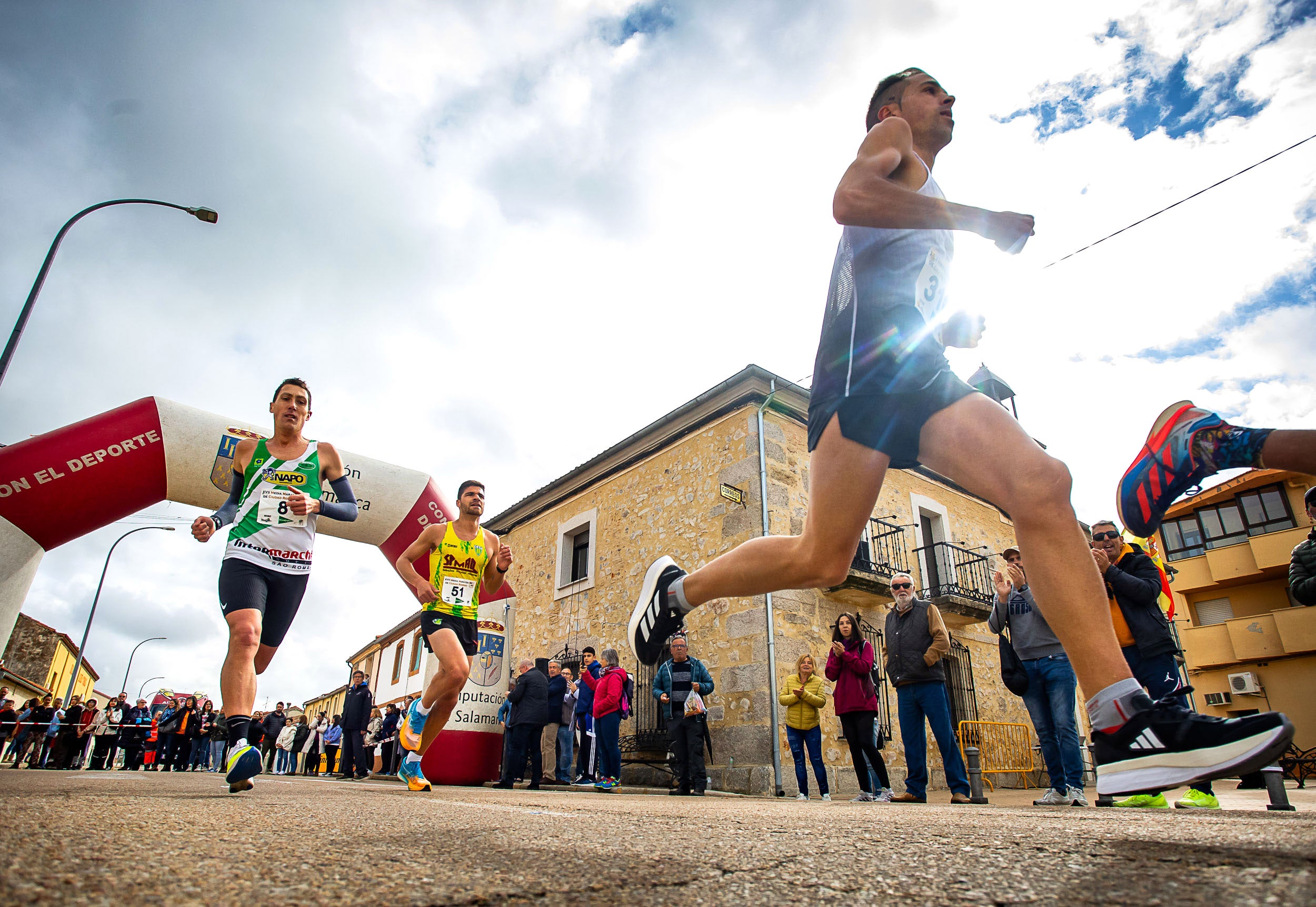 Las mejores imágenes de la Media Maratón de Ciudad Rodrigo