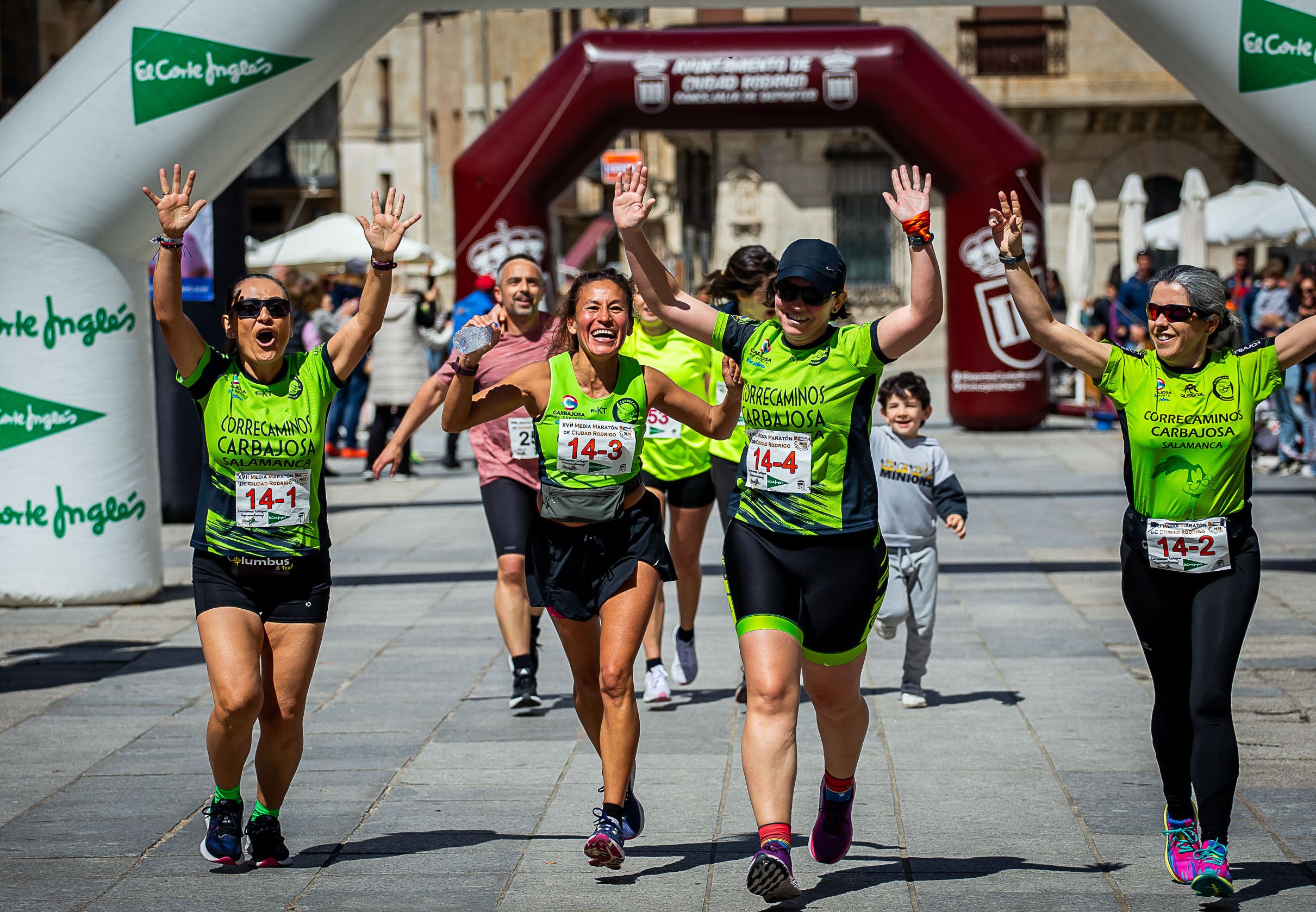 Las mejores imágenes de la Media Maratón de Ciudad Rodrigo