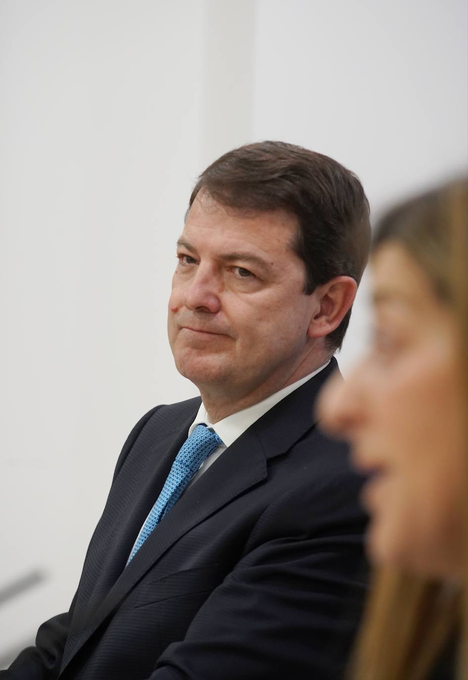 El presidente de la Junta de Castilla y León, Alfonso Fernández Mañueco.