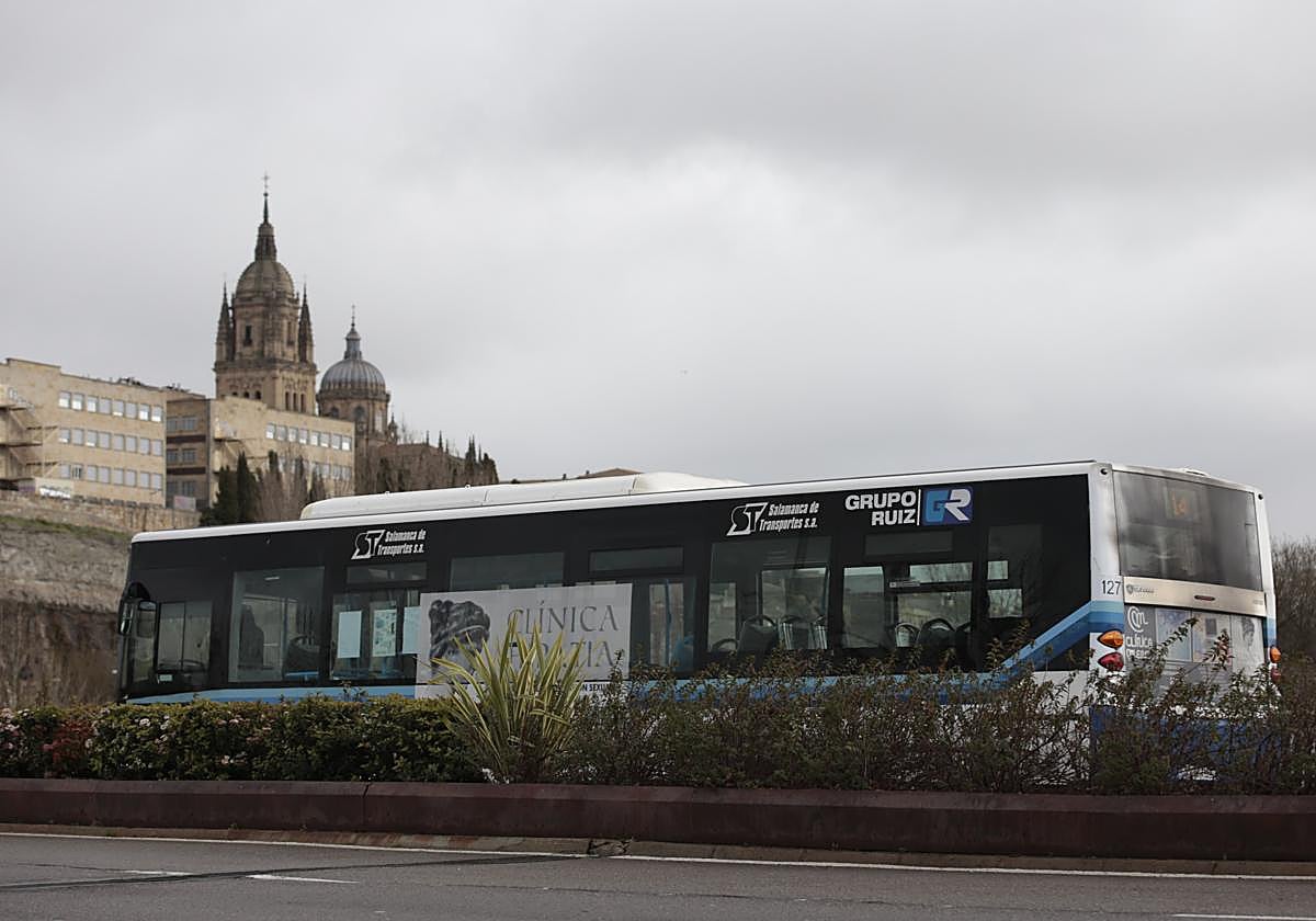 Autobús en Salamanca