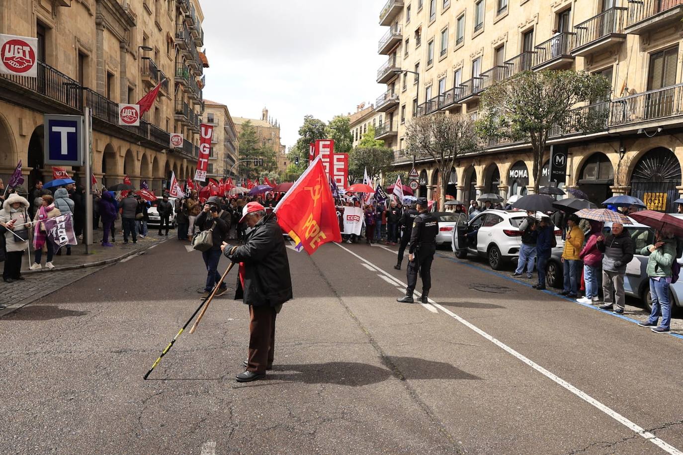 Salamanca marcha por el Día Internacional de los Trabajadores