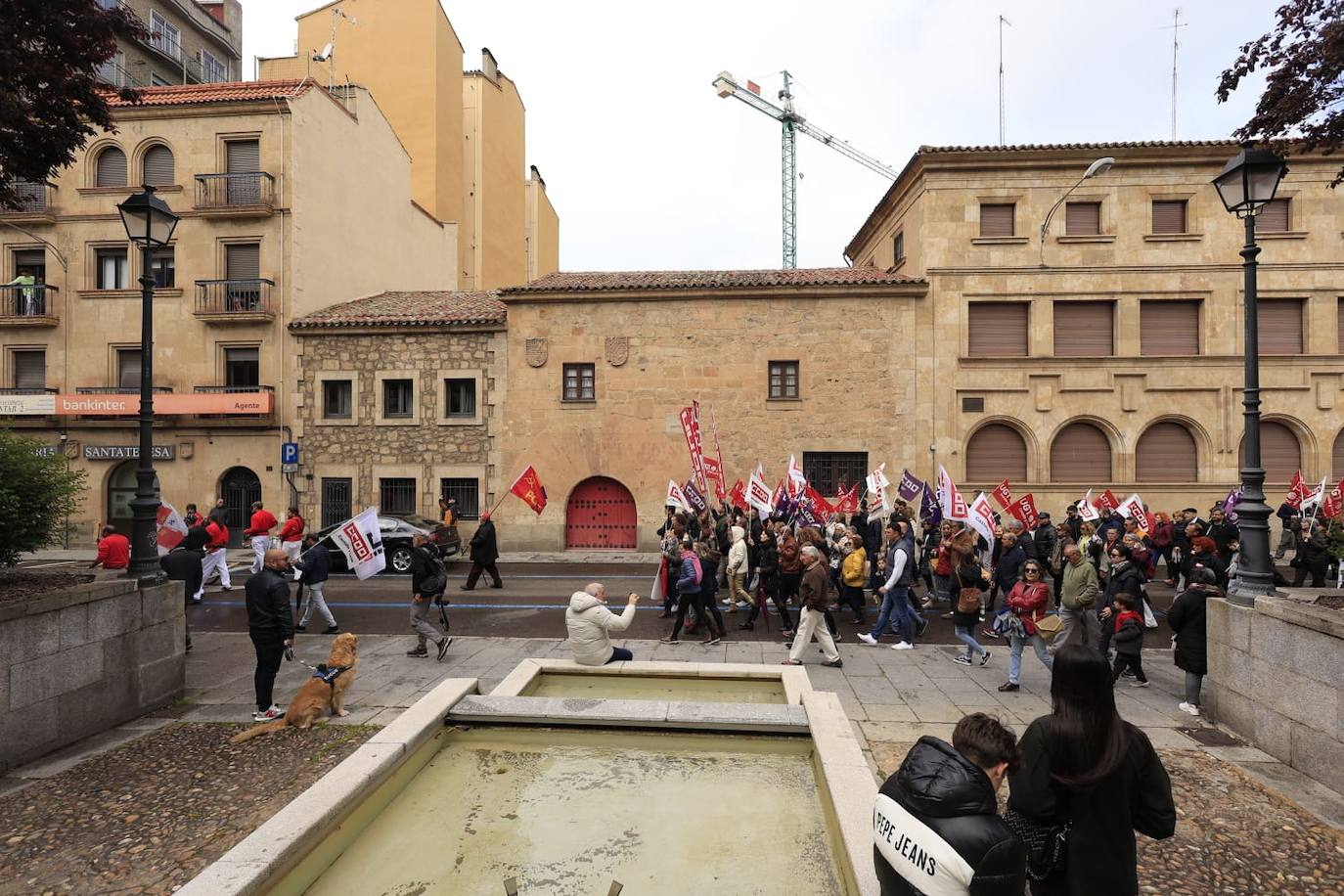 Salamanca marcha por el Día Internacional de los Trabajadores