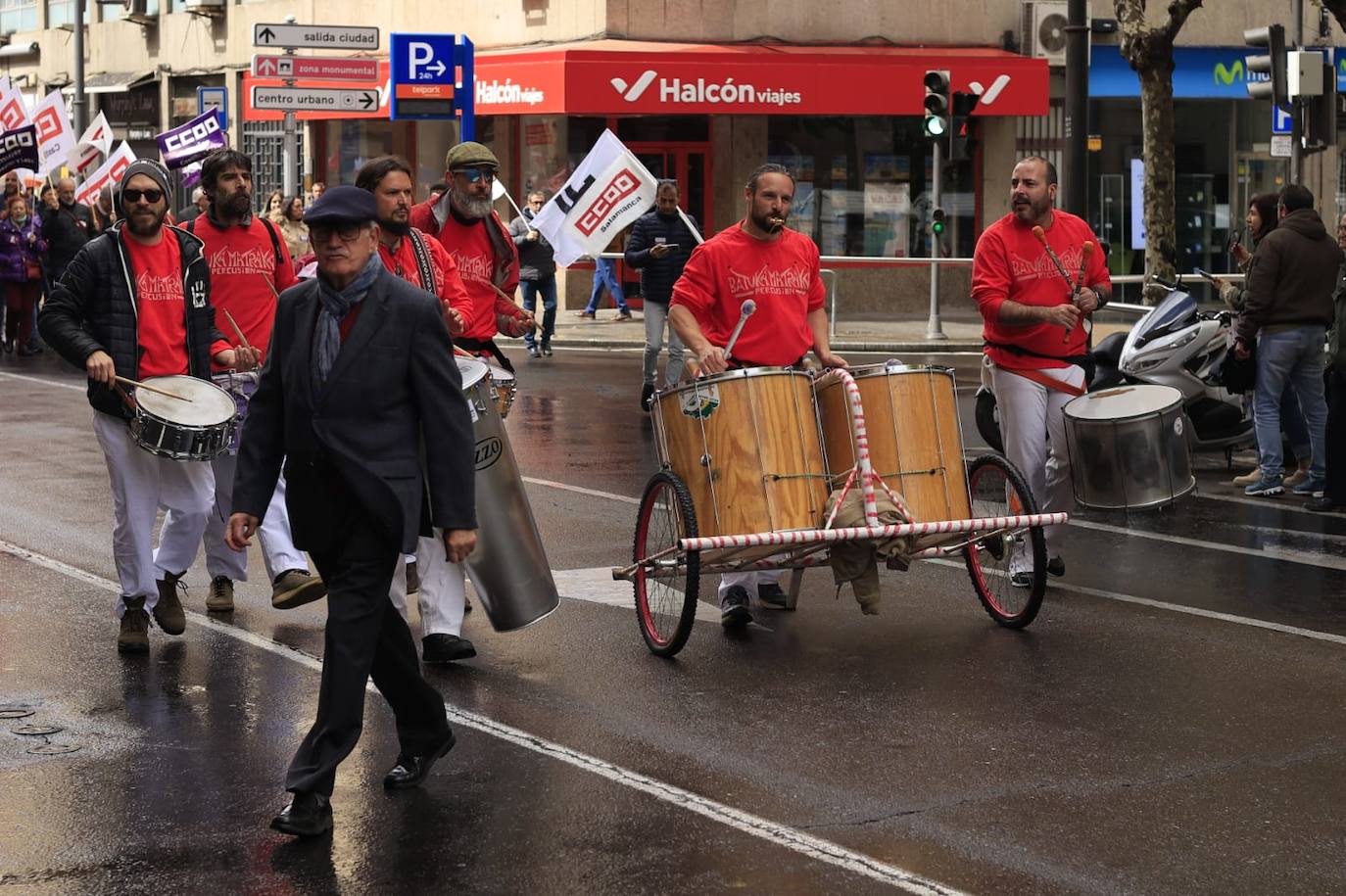Salamanca marcha por el Día Internacional de los Trabajadores