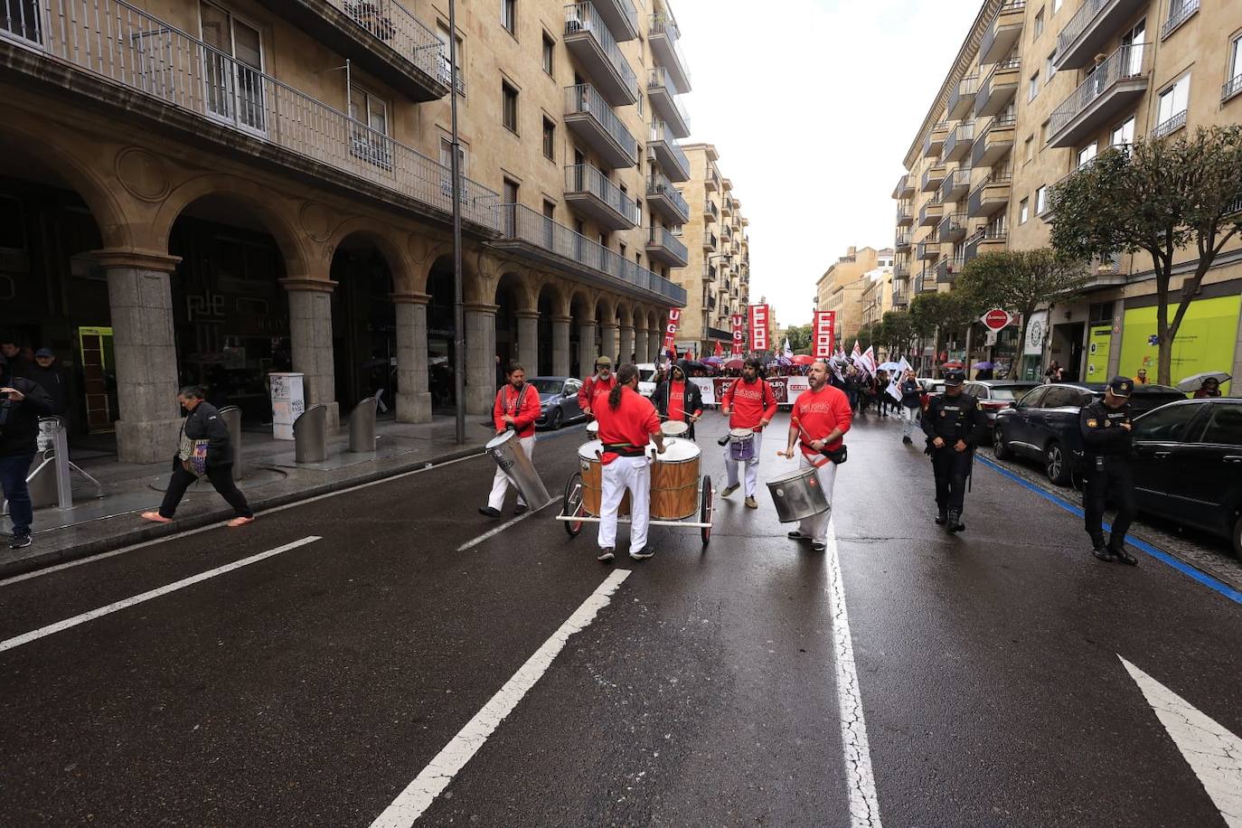 Salamanca marcha por el Día Internacional de los Trabajadores
