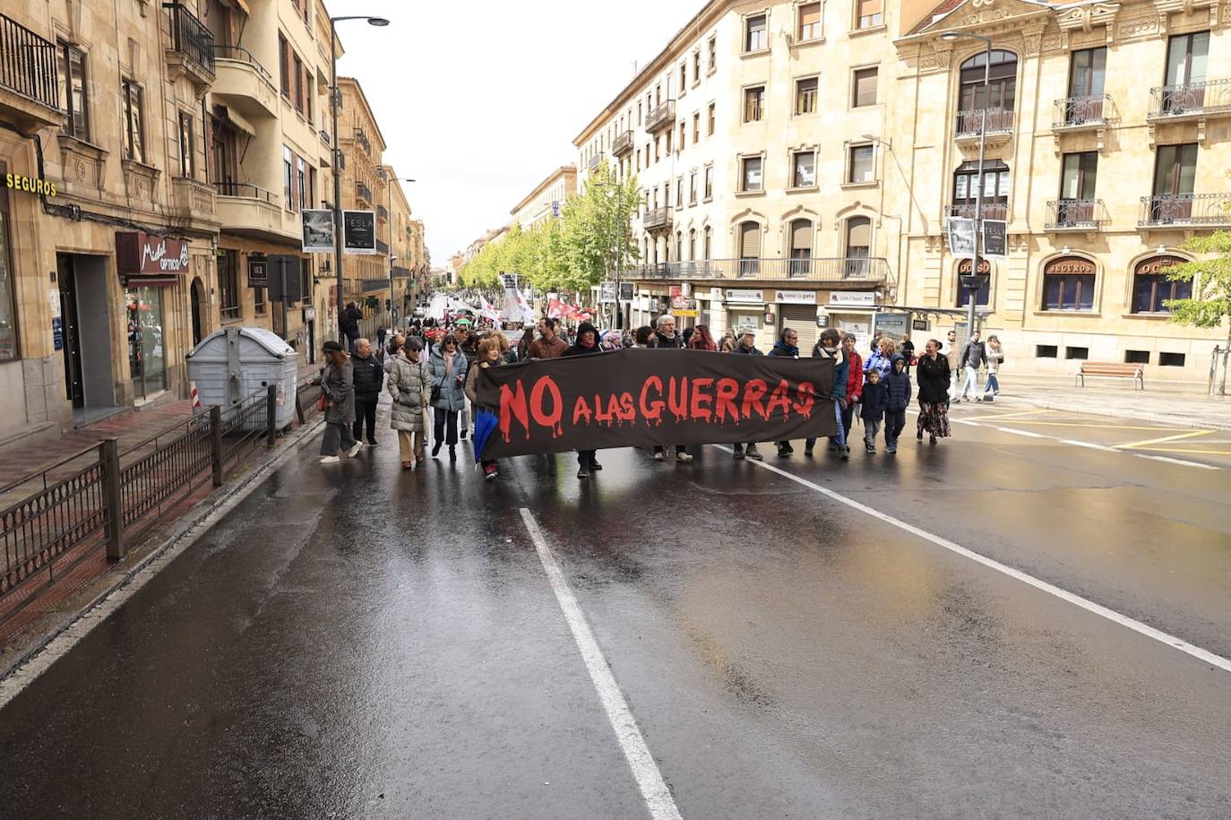 Salamanca marcha por el Día Internacional de los Trabajadores