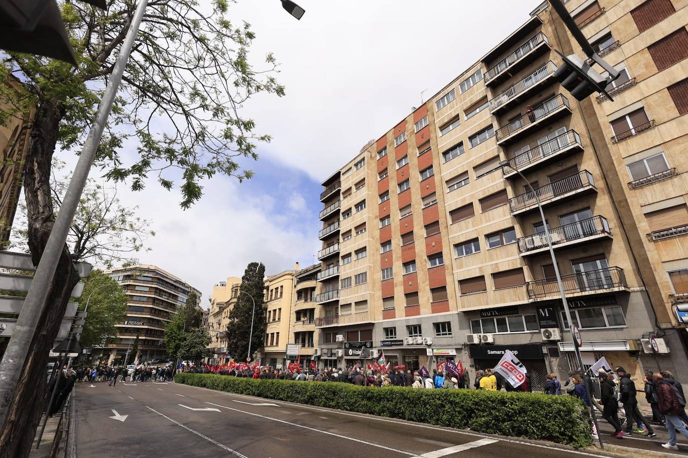 Salamanca marcha por el Día Internacional de los Trabajadores