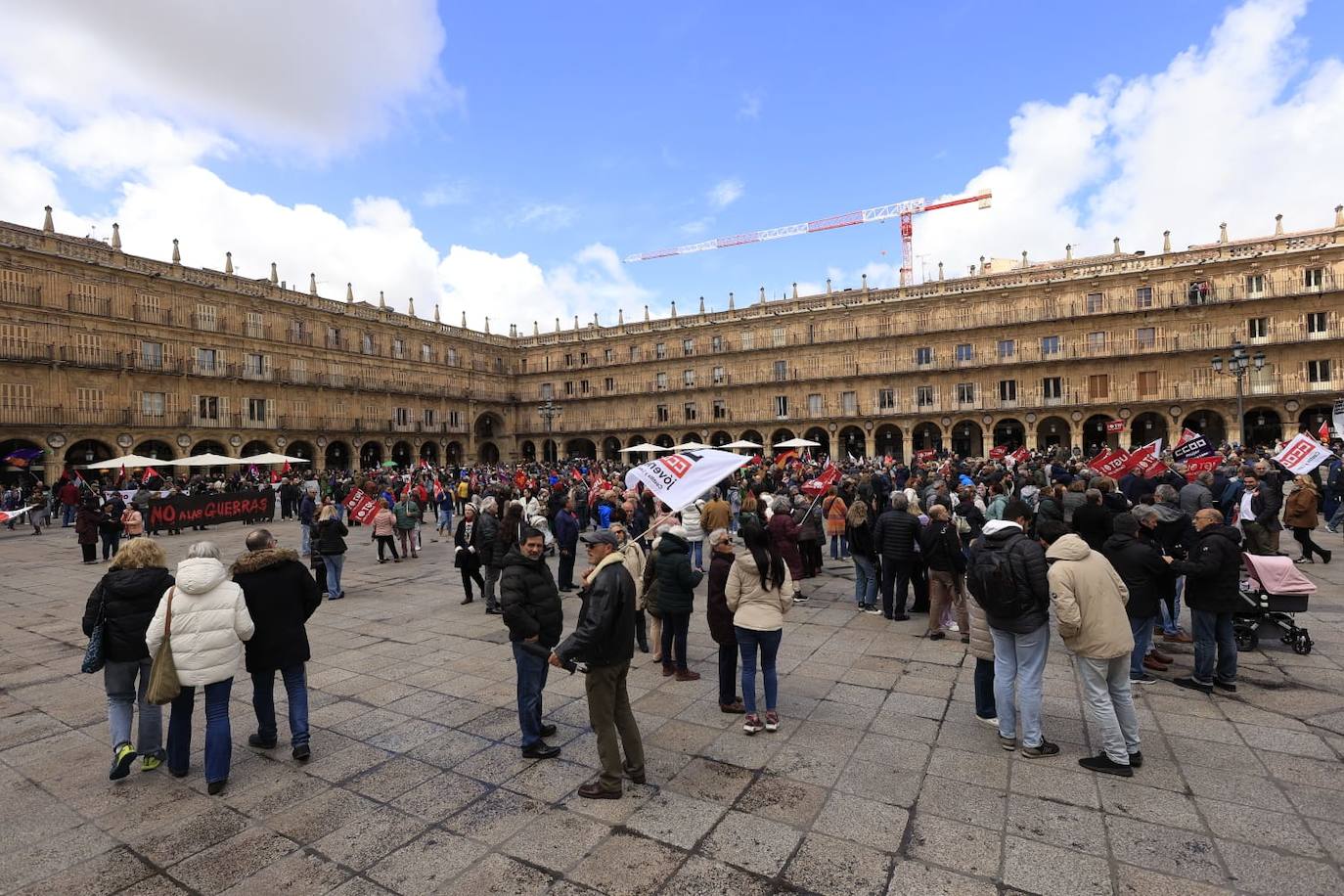 Salamanca marcha por el Día Internacional de los Trabajadores