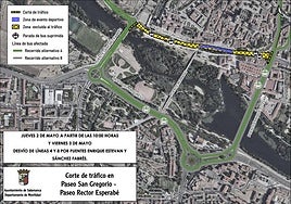 Cortes y desvíos de tráfico durante este jueves y viernes por el SuperEnduro en Salamanca