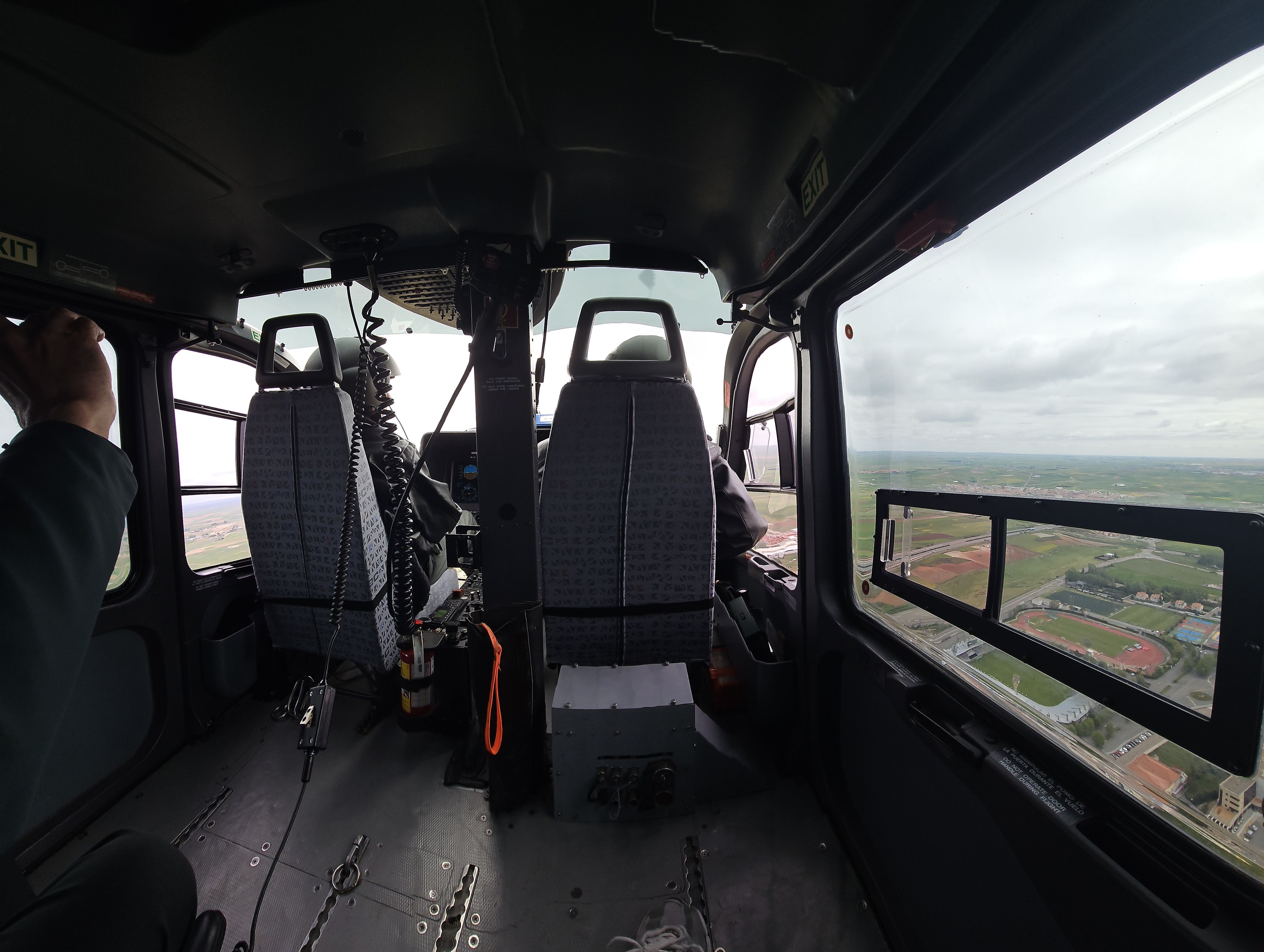 Así se ve Salamanca a vista de pájaro en el nuevo helicóptero de la Guardia Civil