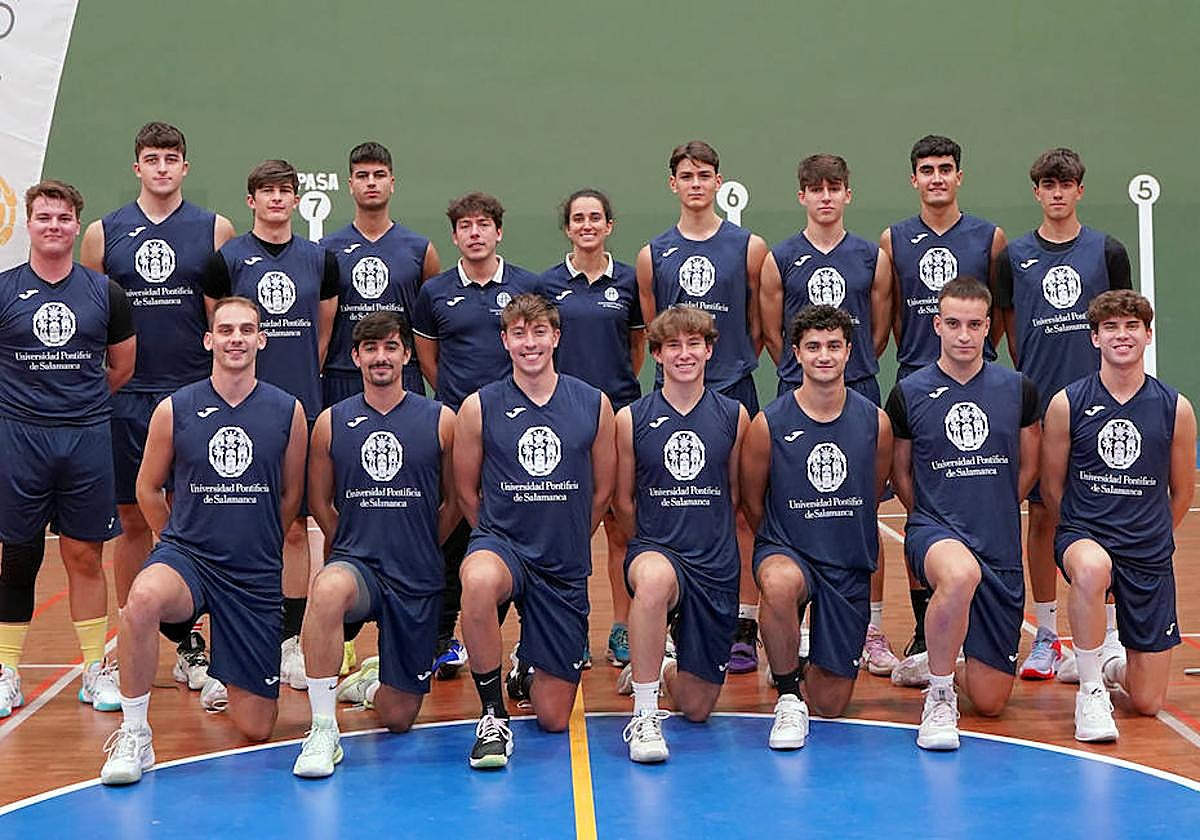 Plantilla del equipo del a UPSA.