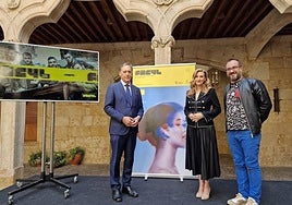 Carlos García Carbayo y Mar Sancho en la presentación del FÀCYL