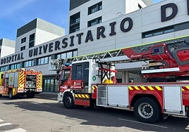 Alarma por la presencia de humo en uno de los sótanos del hospital del Salamanca