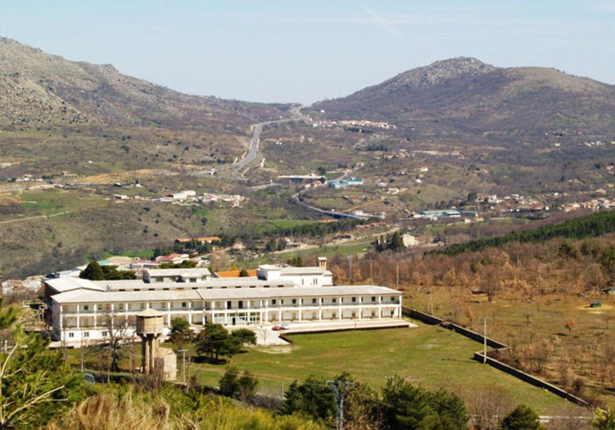 Vista aérea de la Residencia Deportiva de Llano Alto.