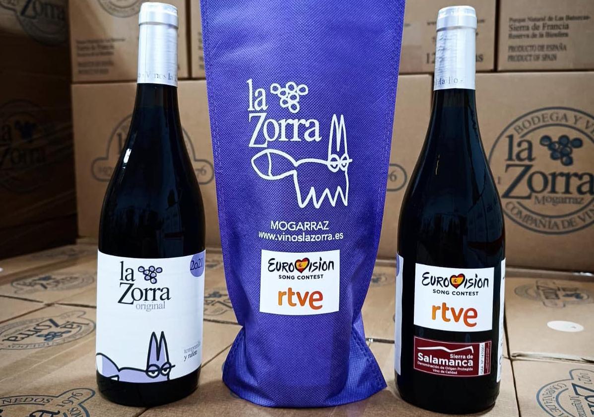 Vino 'La Zorra' que será entregado por RTVE este fin de semana en Eurovisión.