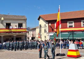 La celebración del 180 aniversario de la Fundación de la Guardia Civil en La Fuente de San Esteban