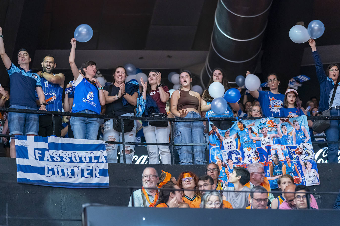 El partido entre Avenida y Valencia Basket en imágenes