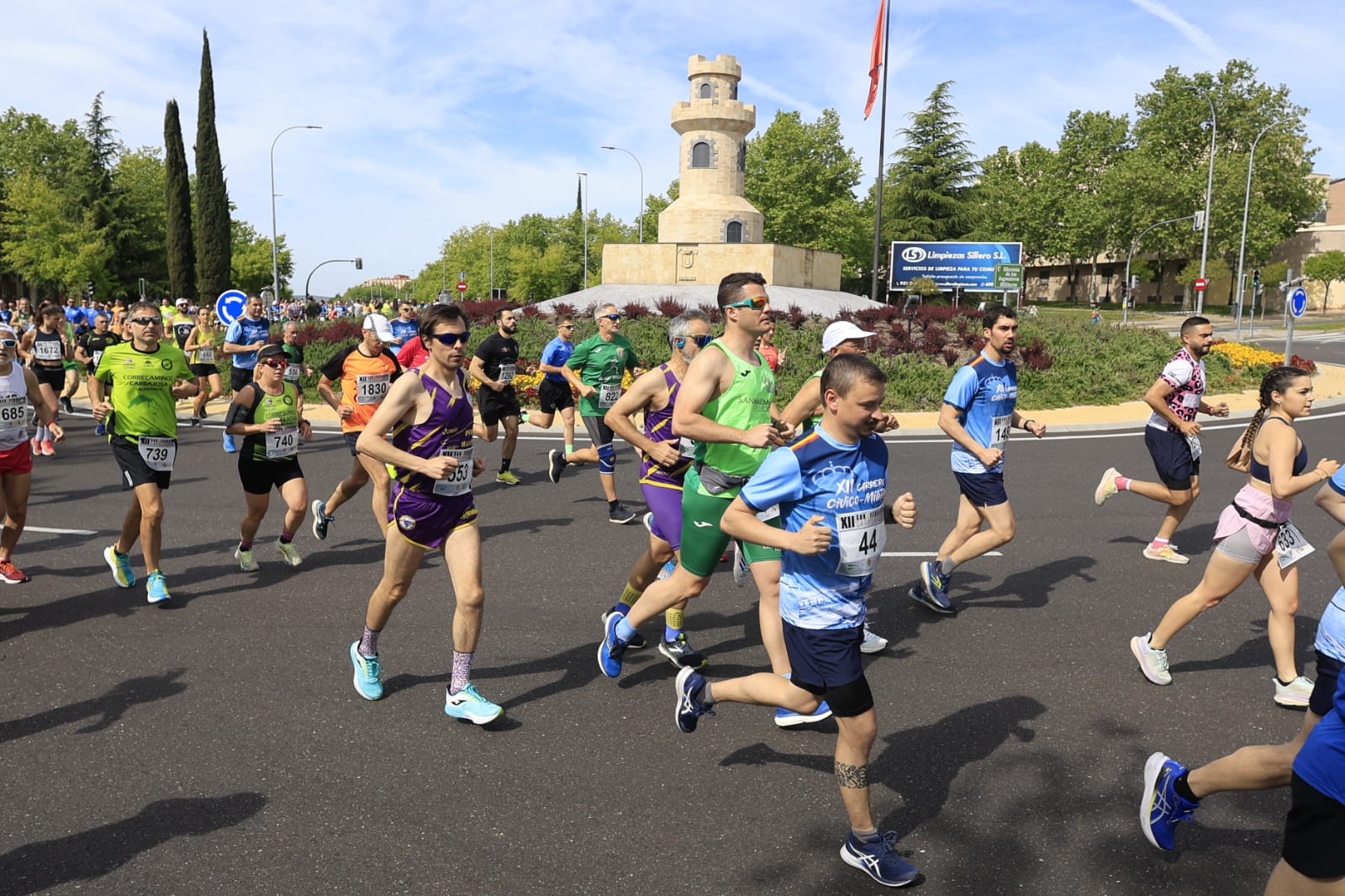 La XII Carrera Cívico-Militar &#039;San Fernando&#039; de Salamanca, en imágenes