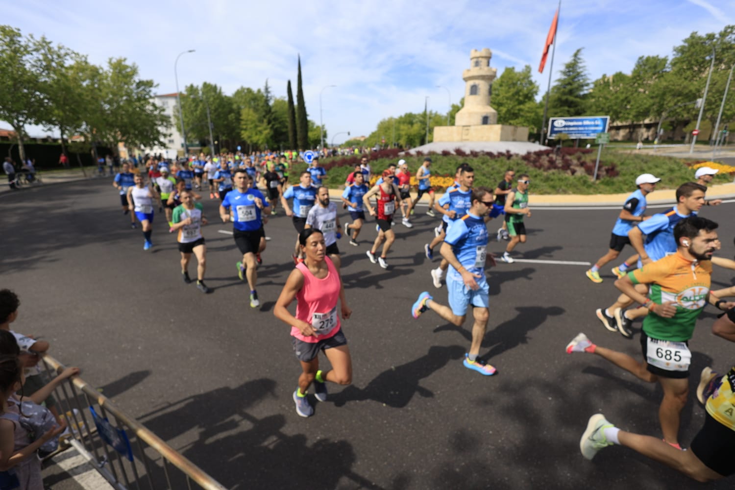 La XII Carrera Cívico-Militar &#039;San Fernando&#039; de Salamanca, en imágenes