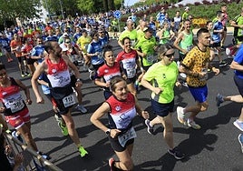 La XII Carrera Cívico-Militar 'San Fernando' de Salamanca, en imágenes