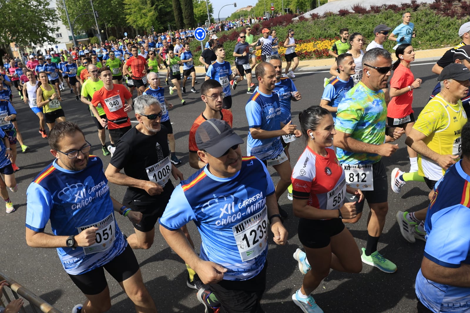 La XII Carrera Cívico-Militar &#039;San Fernando&#039; de Salamanca, en imágenes