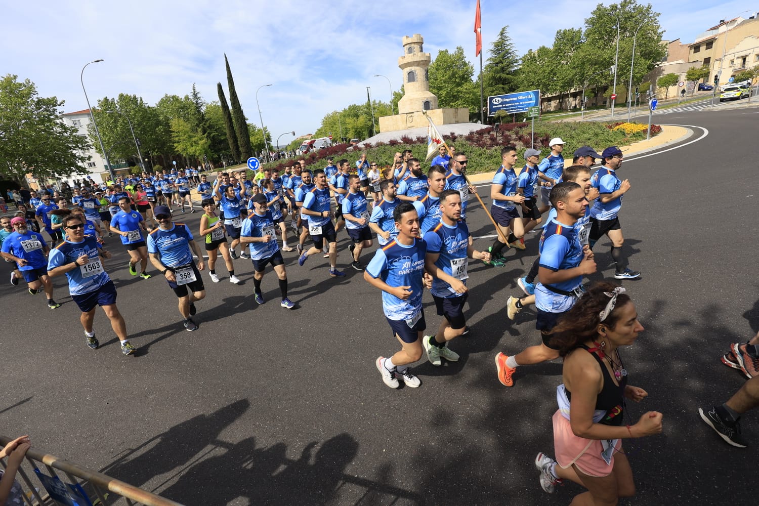 La XII Carrera Cívico-Militar &#039;San Fernando&#039; de Salamanca, en imágenes