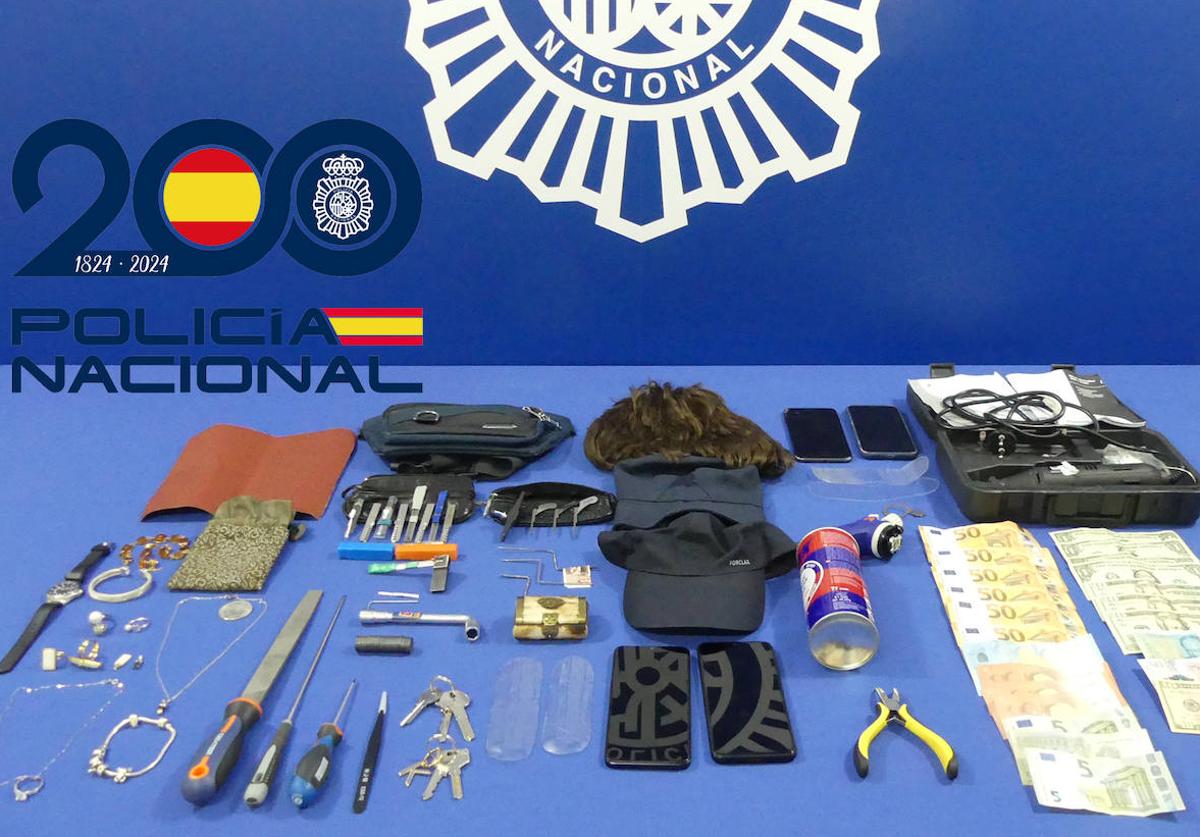 Detenidos dos miembros de una banda organizada que marcaban las casas donde pretendían robar