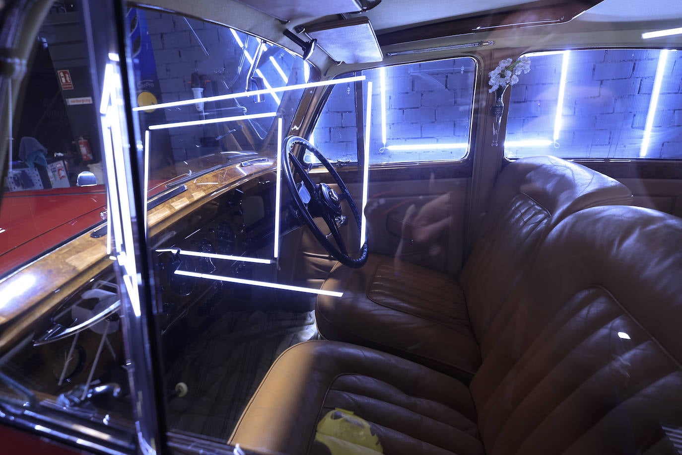 Un Bentley de 1955 cuidado al detalle y recuperado desde Salamanca