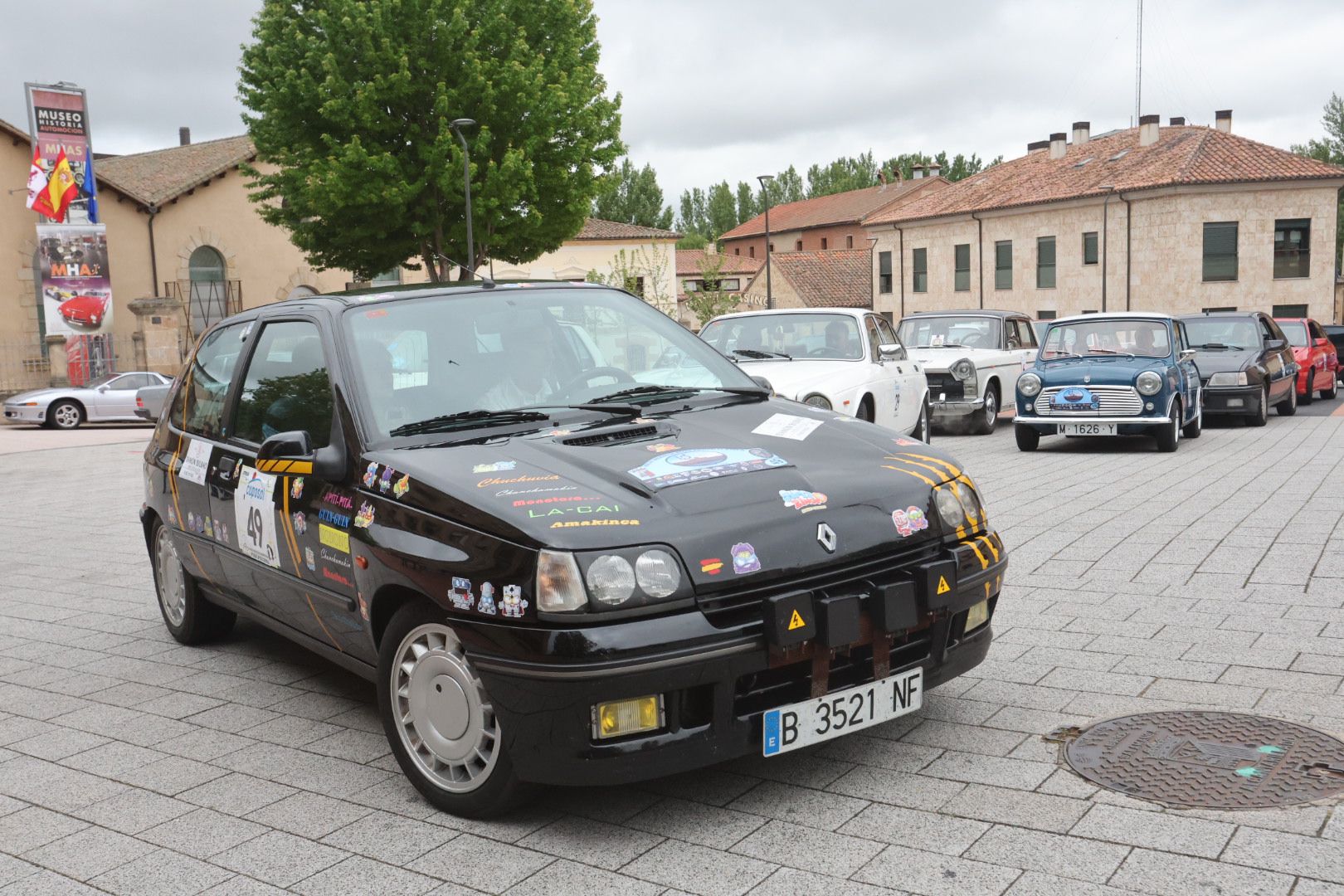 Salamanca acoge un rally urbano de regularidad con vehículos clásicos
