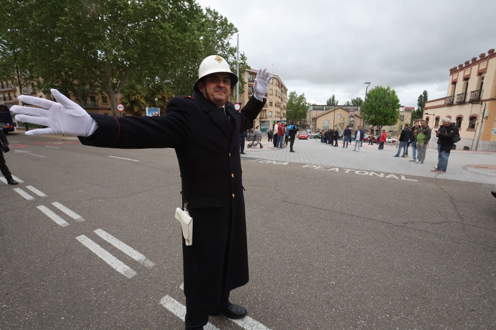 Salamanca acoge un rally urbano de regularidad con vehículos clásicos