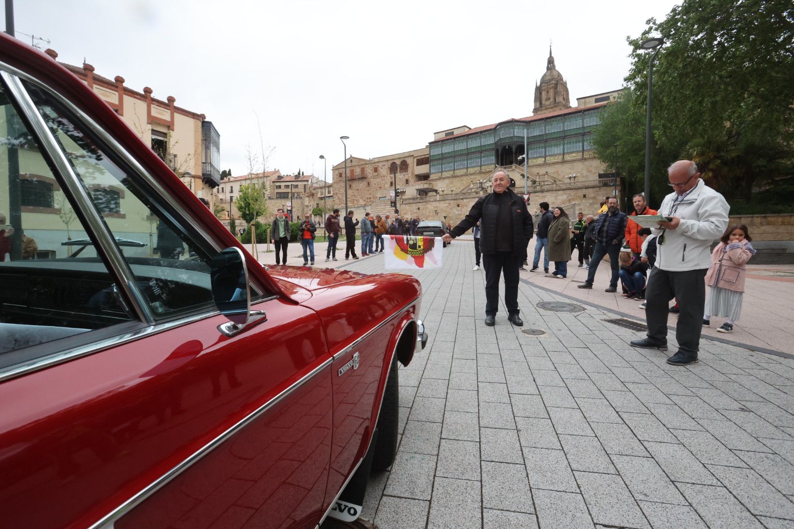 Salamanca acoge un rally urbano de regularidad con vehículos clásicos
