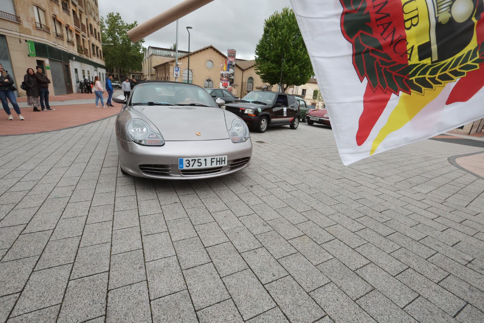 Salamanca acoge un rally urbano de regularidad con vehículos clásicos
