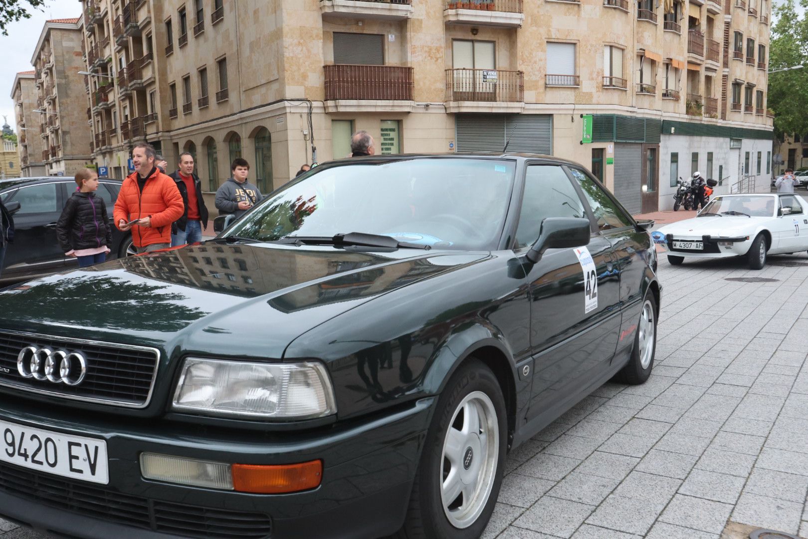Salamanca acoge un rally urbano de regularidad con vehículos clásicos