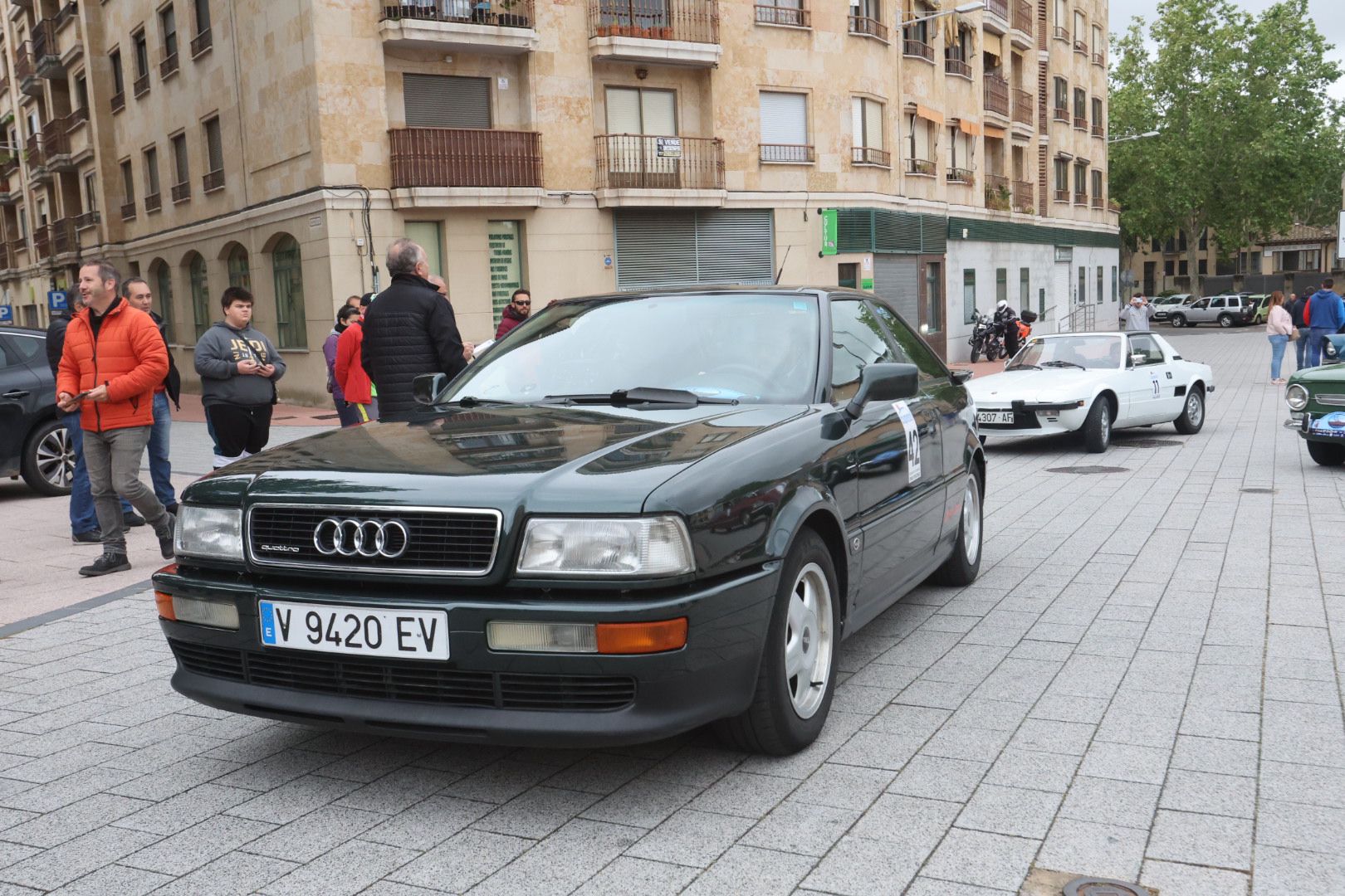 Salamanca acoge un rally urbano de regularidad con vehículos clásicos