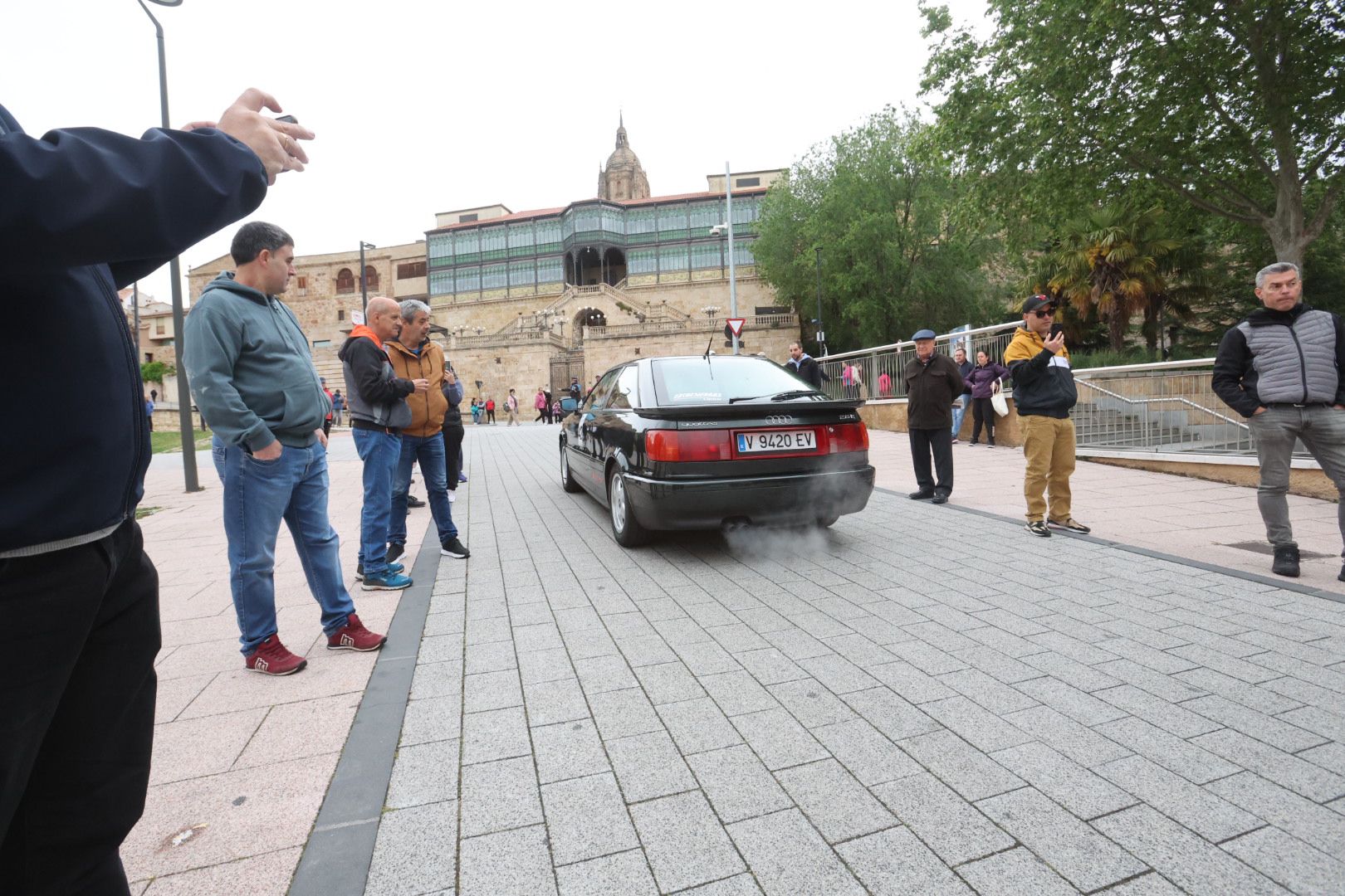 Salamanca acoge un rally urbano de regularidad con vehículos clásicos