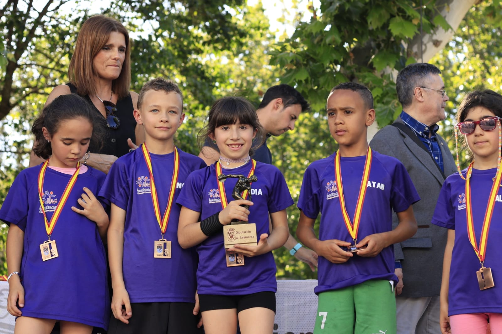 Entrega de premios de los Juegos Escolares 2023-24 en Salamanca