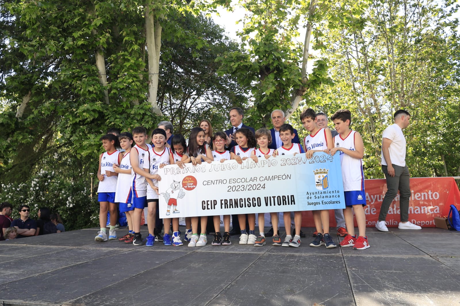 Entrega de premios de los Juegos Escolares 2023-24 en Salamanca