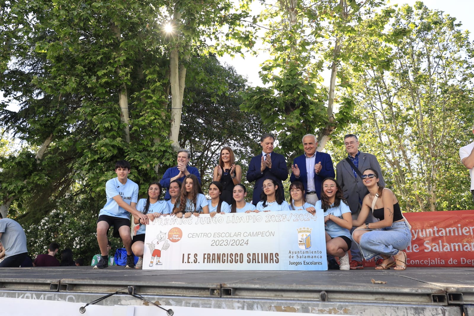 Entrega de premios de los Juegos Escolares 2023-24 en Salamanca