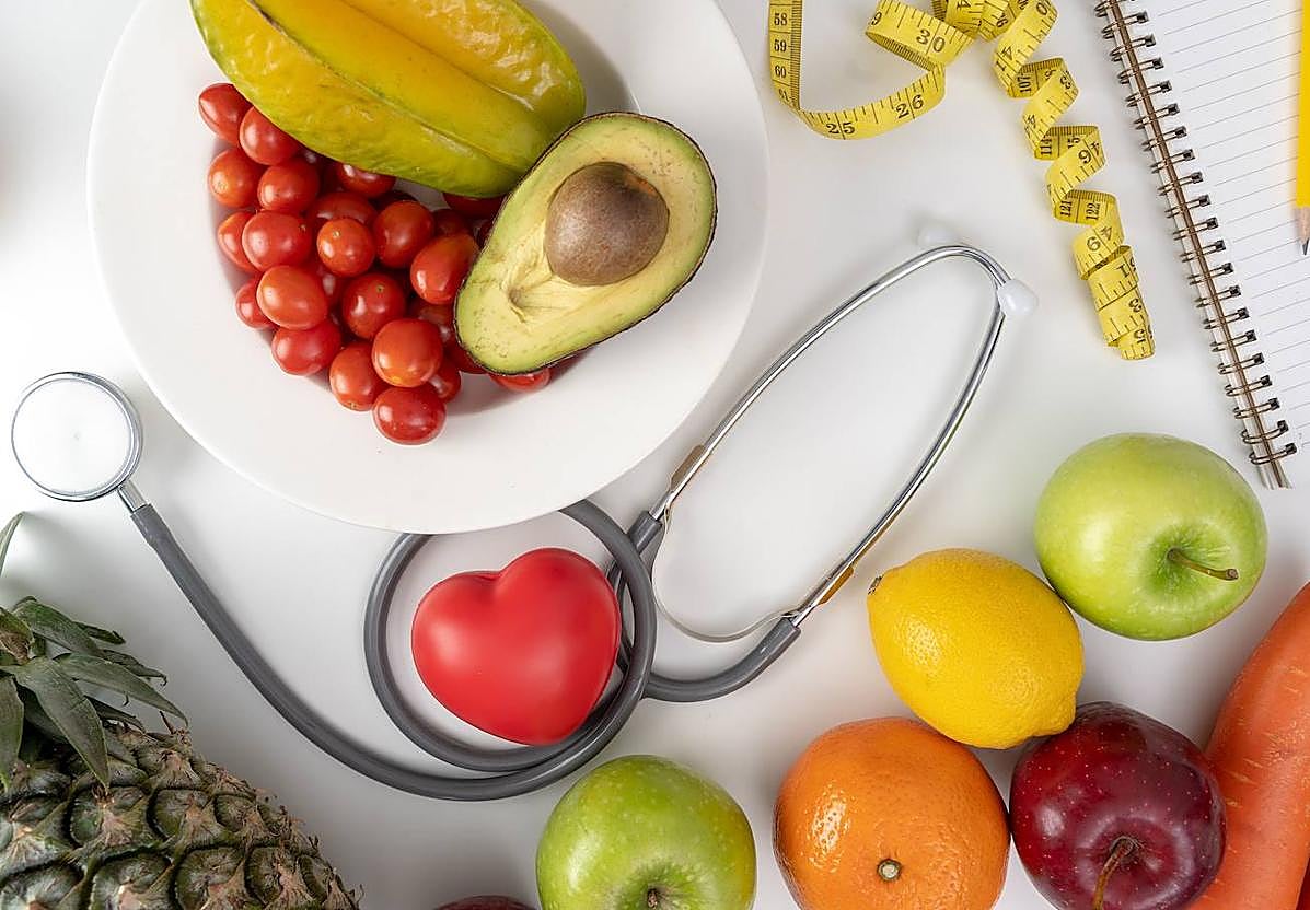 Alimentos sanos e incluidos dentro de la dieta mediterránea.