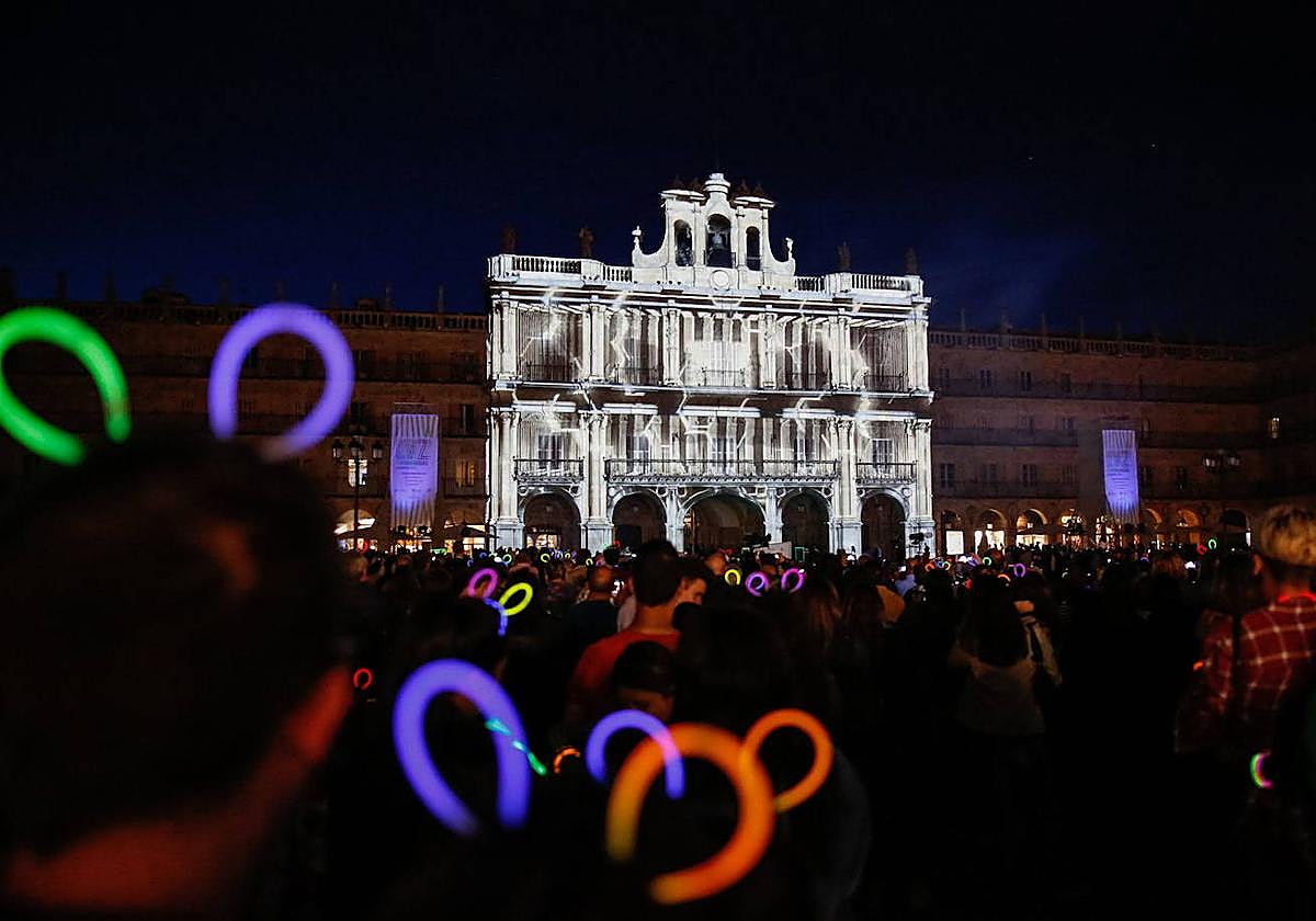 Una edición anterior del Festival de Luz.