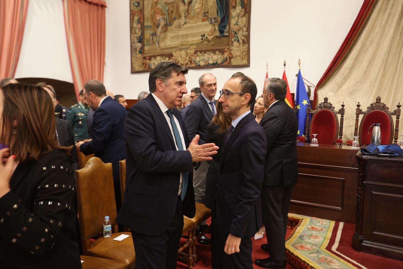 La toma de posesión de Corchado, en imágenes