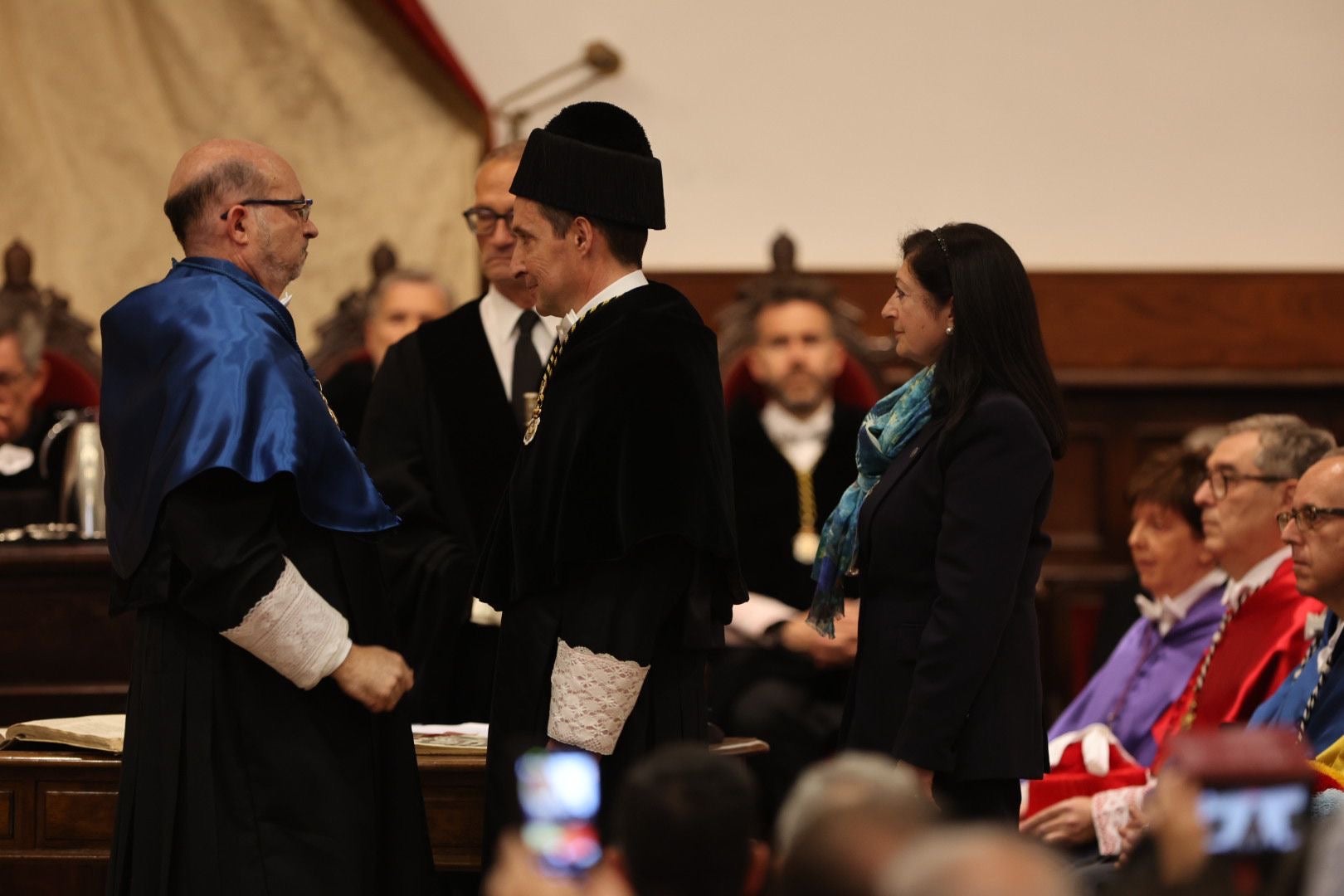 La toma de posesión de Corchado, en imágenes