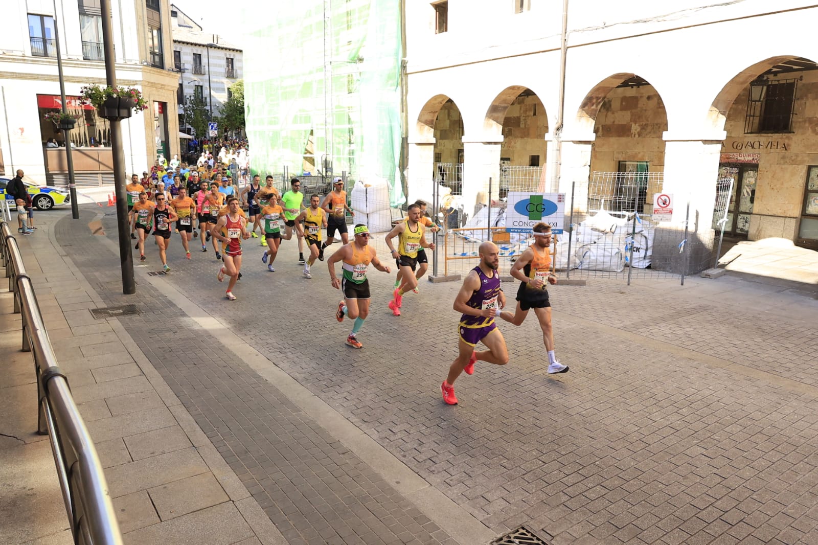 Pasos por la donación en la X Carrera Alcer de Salamanca