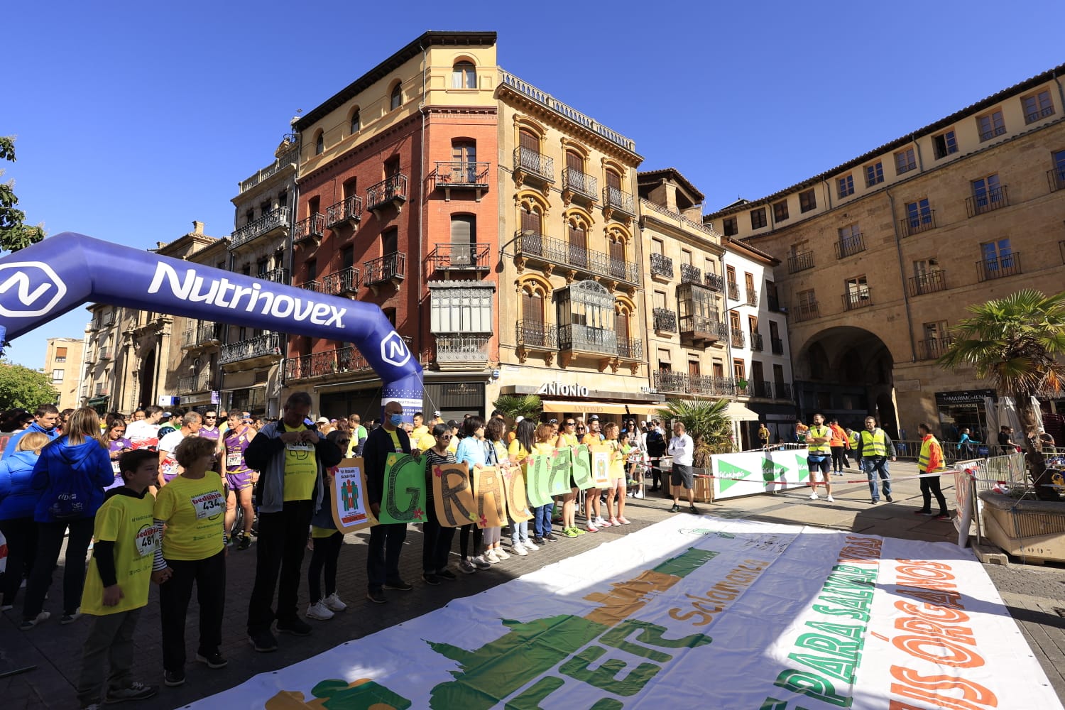 Pasos por la donación en la X Carrera Alcer de Salamanca
