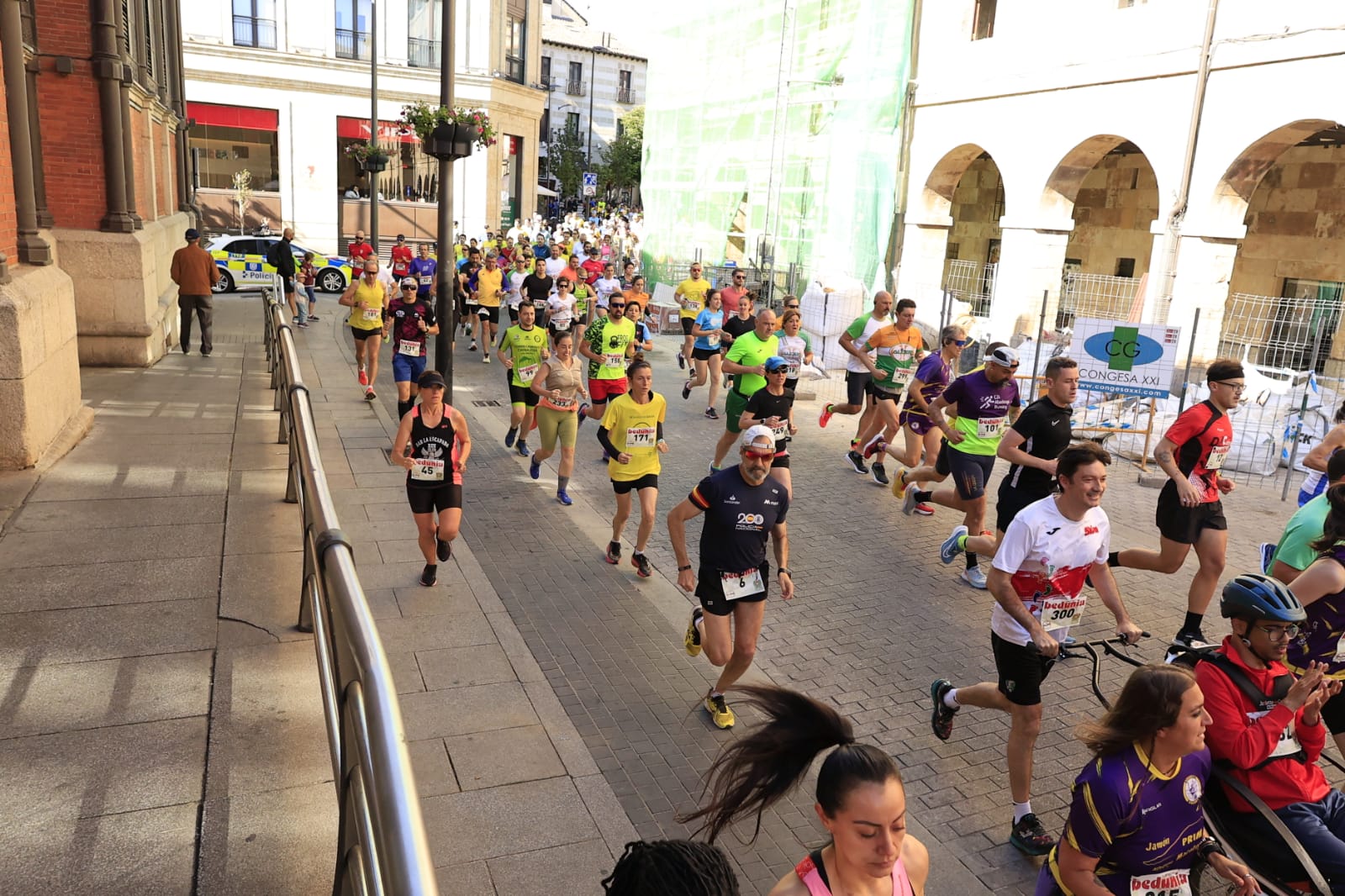 Pasos por la donación en la X Carrera Alcer de Salamanca