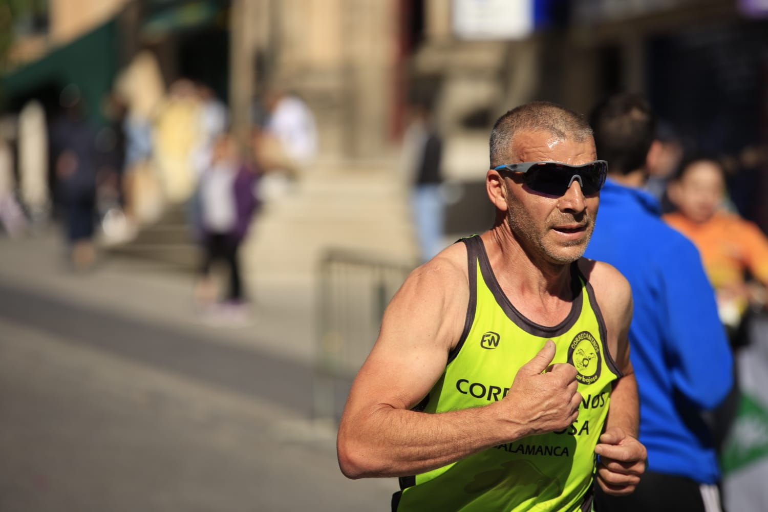 Pasos por la donación en la X Carrera Alcer de Salamanca